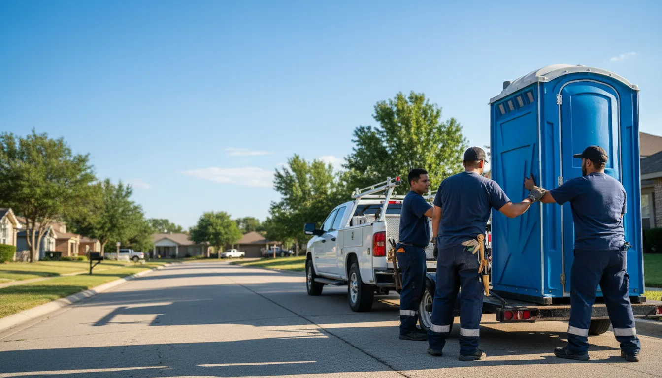 Portable Toilet Rental in New Boston, IL near me
